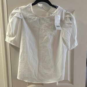 Elegant White Women's Blouse